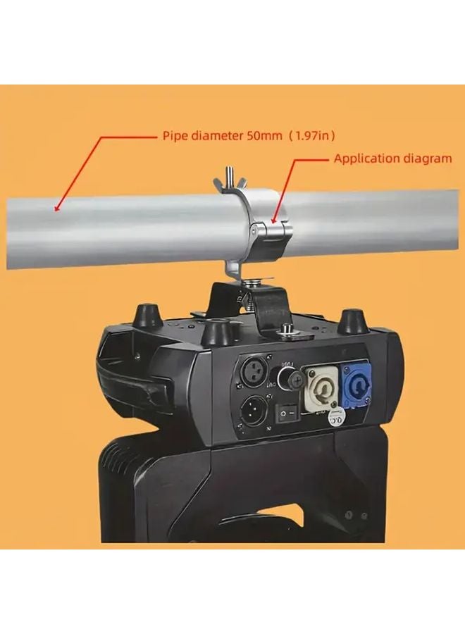 Heavy Duty Aluminum Alloy Scaffolding Clamp Cross Universal Round Tube Connection Hook 1pc - Image 1